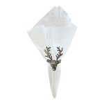 Silver Stag Napkin Ring