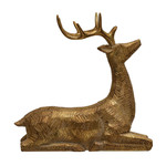 Sitting Deer - Gold