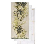 Shimmer Pinecone Teatowel Set