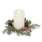 Abbott Frosty Berry & Pine Candle Ring