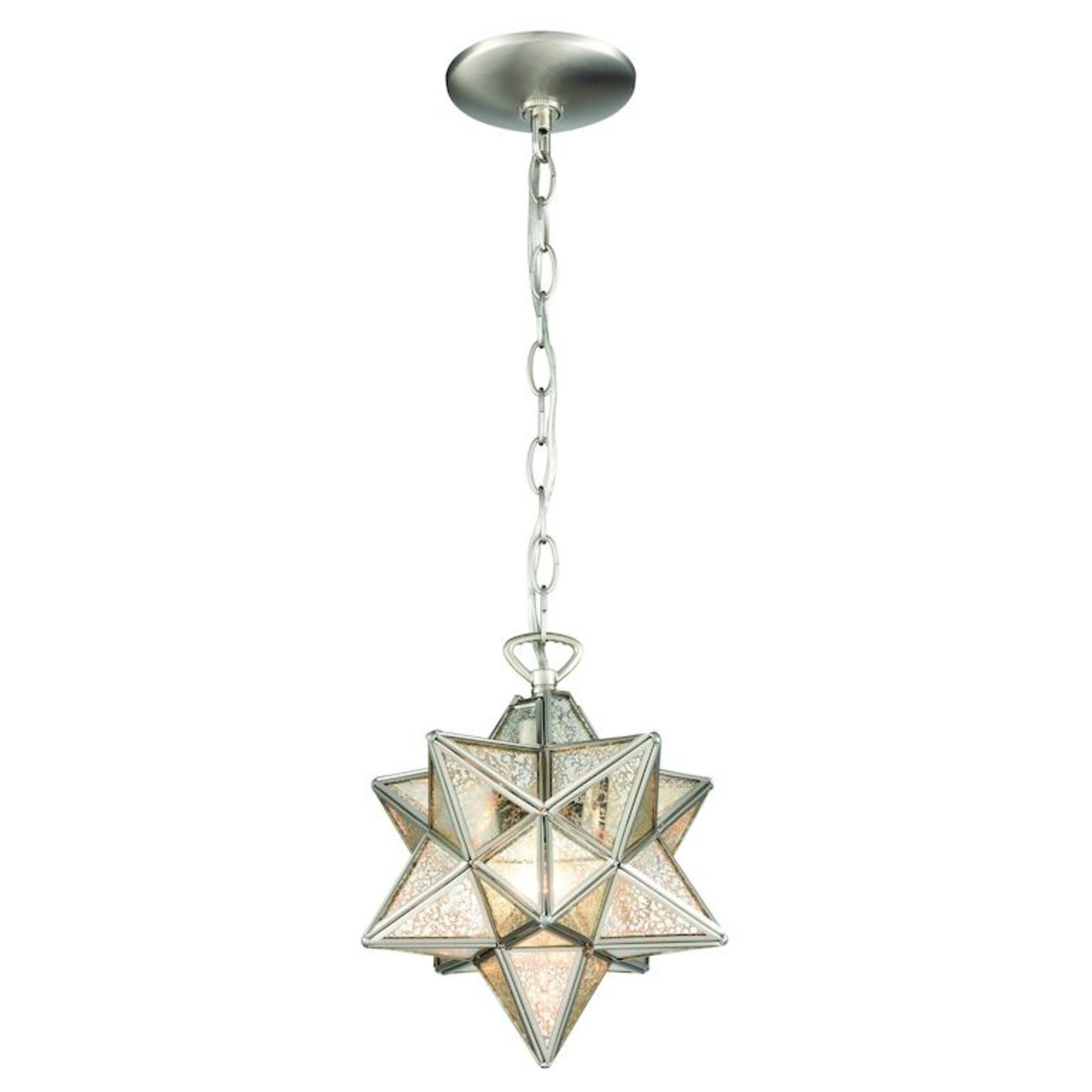 Moravian Star 9'' Wide 1-Light Mini Pendant