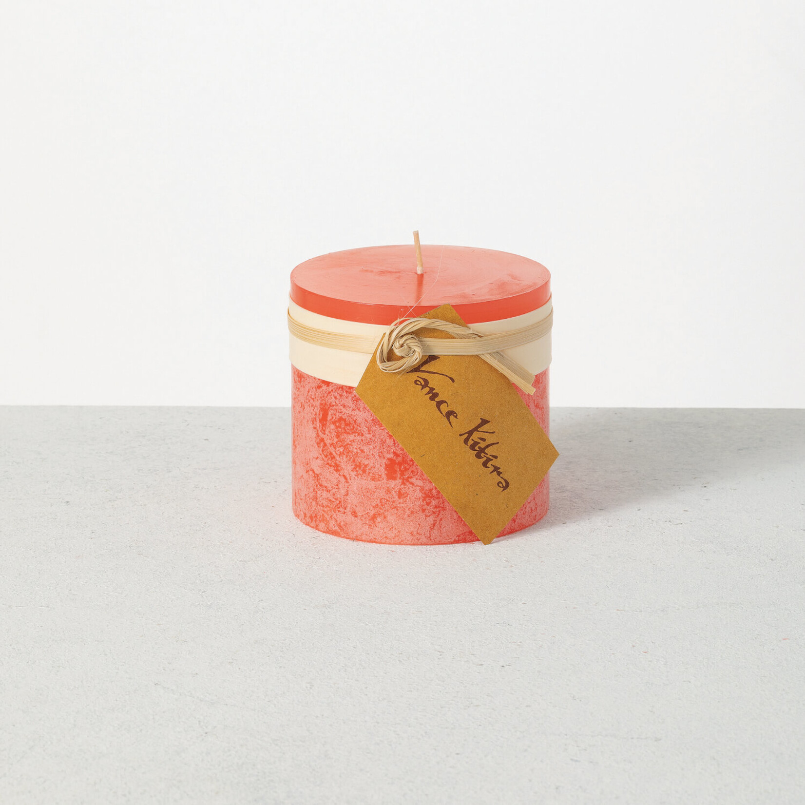 Coral Timber Candle -