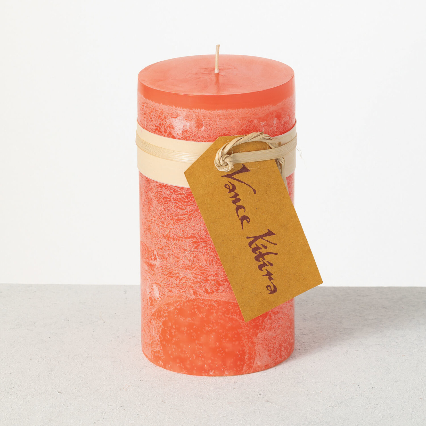 Coral Timber Candle -