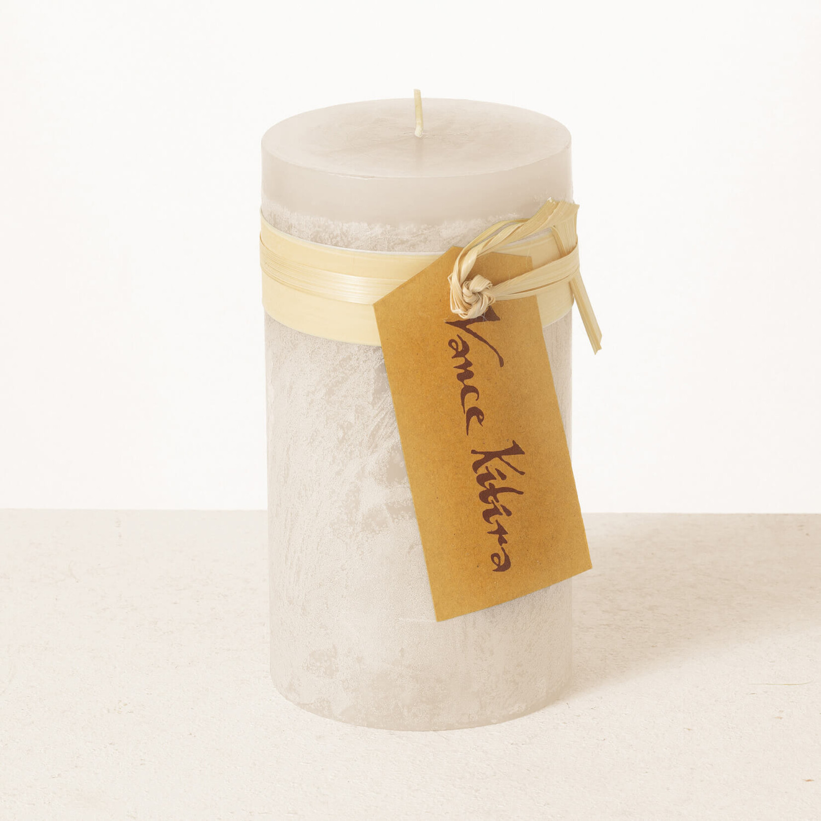 Melon White Timber Candle - 4 X 8
