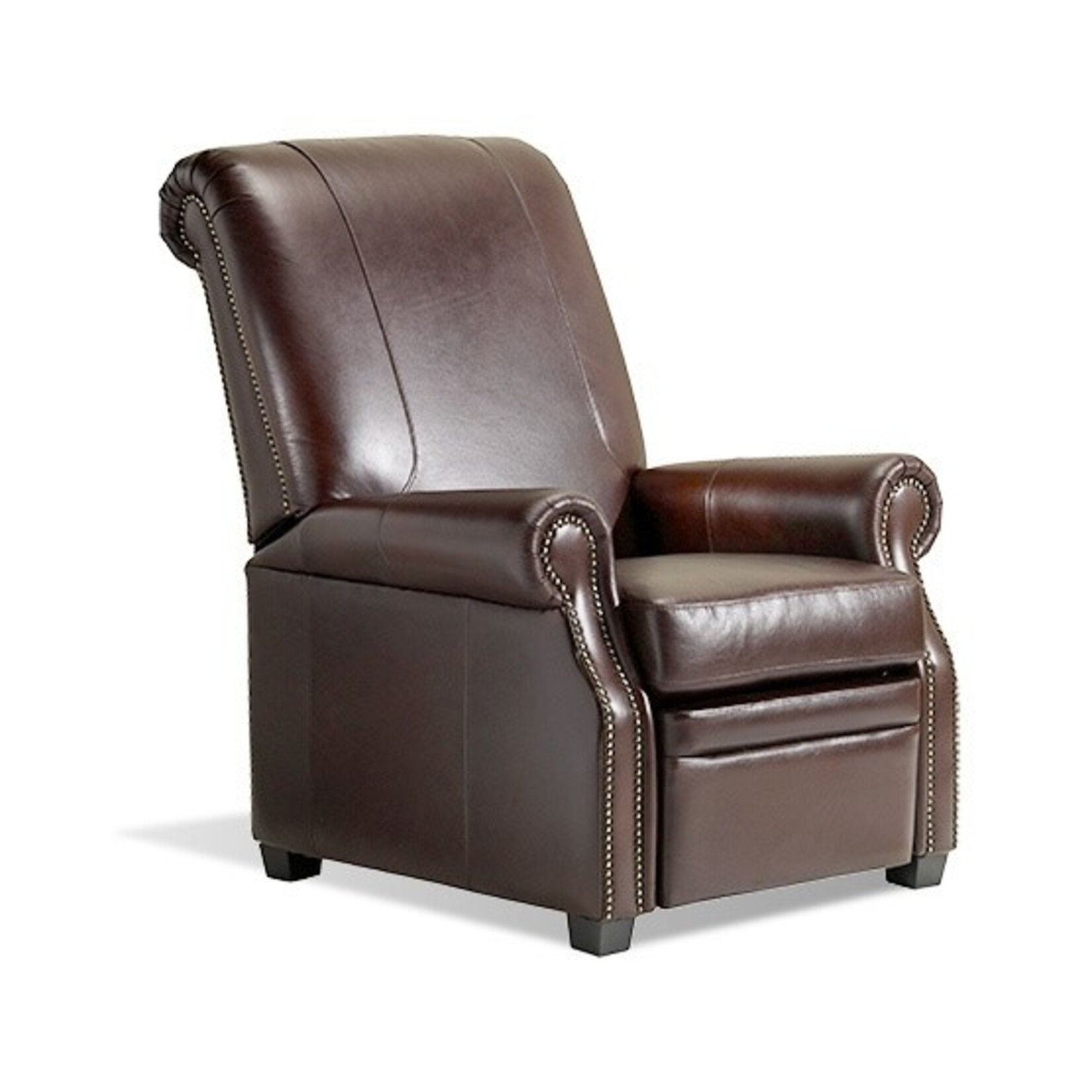 Rama Leather Recliner - Mustang Grey