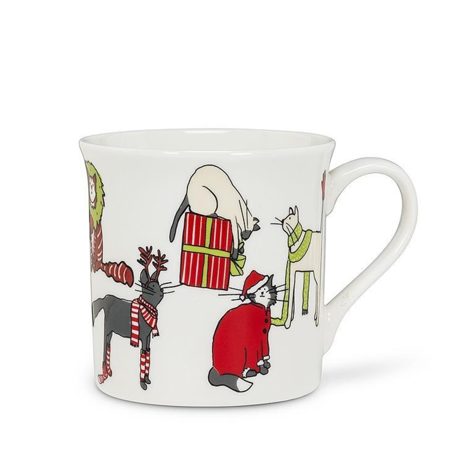 Abbott Holiday Cats Mug