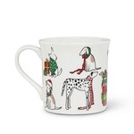 Abbott Holiday Dogs Mug