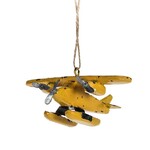 Abbott Yellow Float Plane Ornament