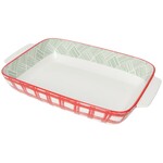 Basketweave Baking Dish