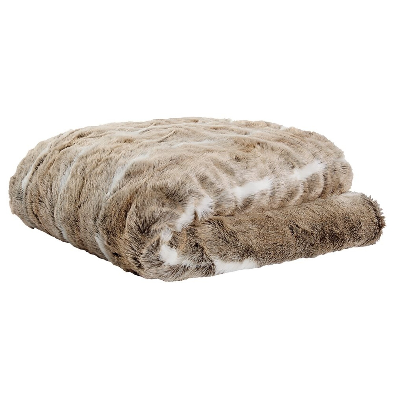 Grizzly Faux Fur Throw - 50 X 60