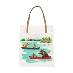 Abbott Animals In Canoe Book Bag