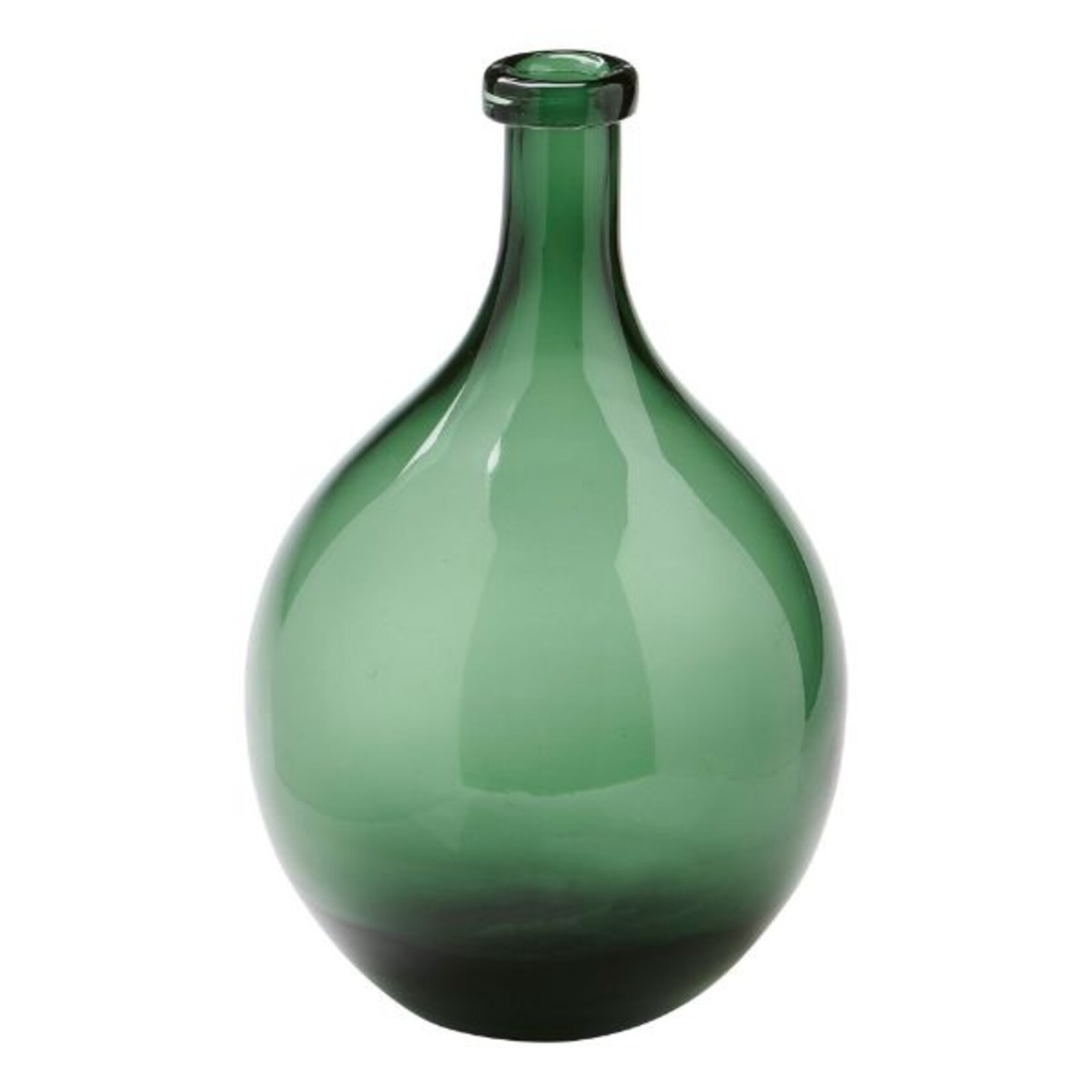 Vintage Glass Wine Bottle -