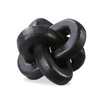 Forever Knot Wood Sculpture - Black