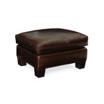 1822 Leather Ottoman