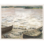 Celadon Art Northern Collection - Boats on the Beach