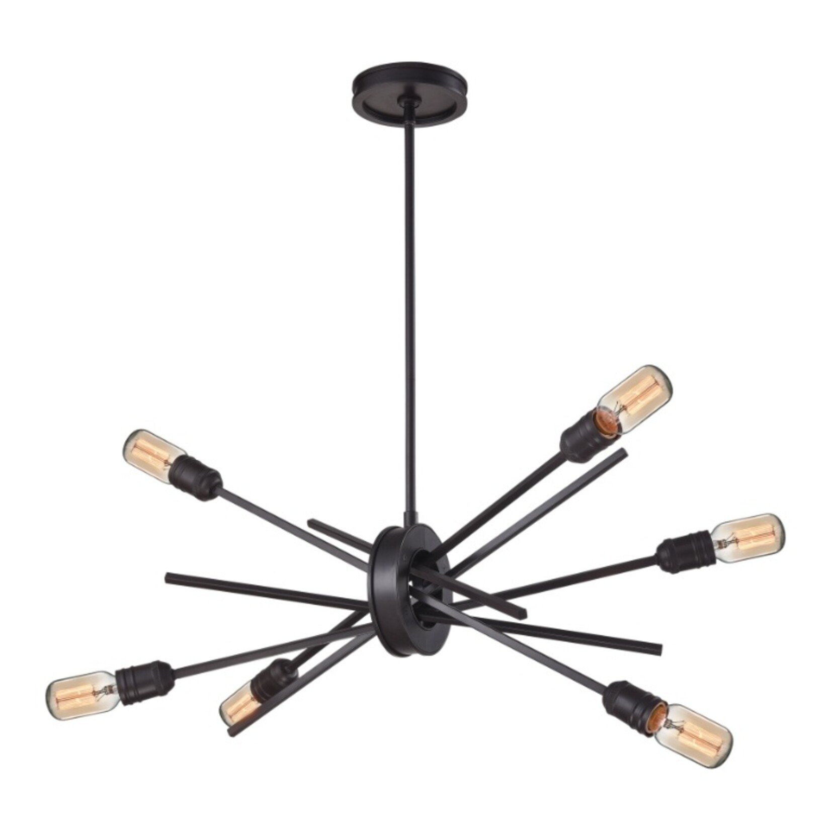 Xenia 22" Wide 6 Light Chandelier - Oil Rubbed Bronze