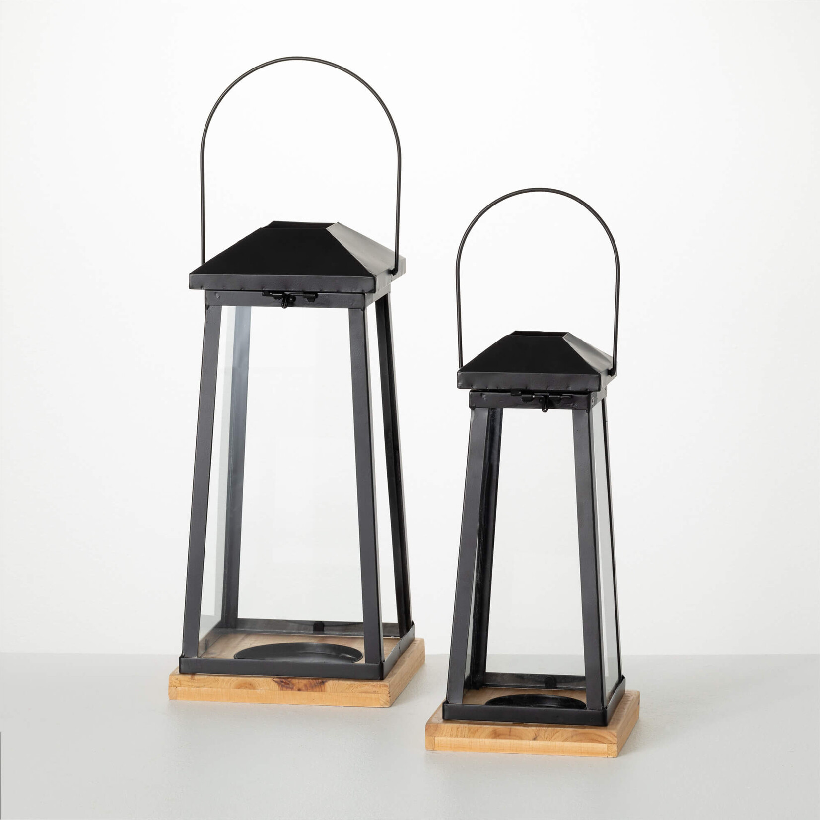 Sullivans Metal & Glass Lantern -