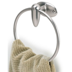 Stream Towel Ring Nickel