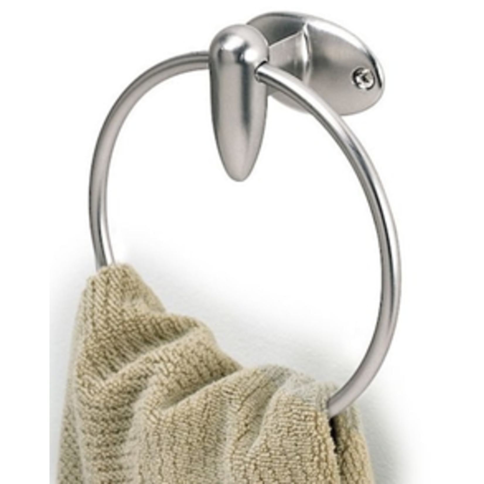 Stream Towel Ring Nickel