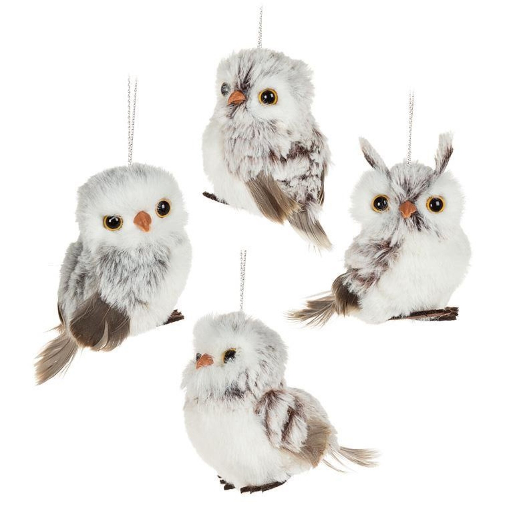 Abbott Fluffy Owl Ornament