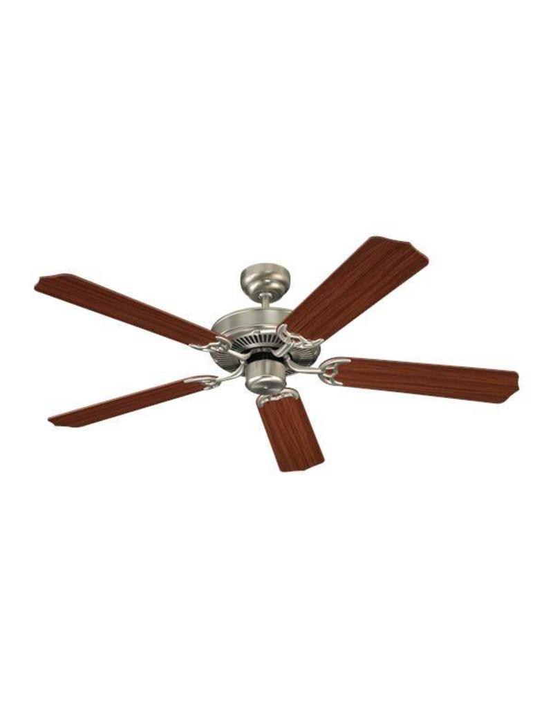52 Quality Max Brushed Nickel Ceiling Fan Hilltop Interiors