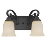 Sea Gull Del Prato 2-Light Wall Sconce - Bronze