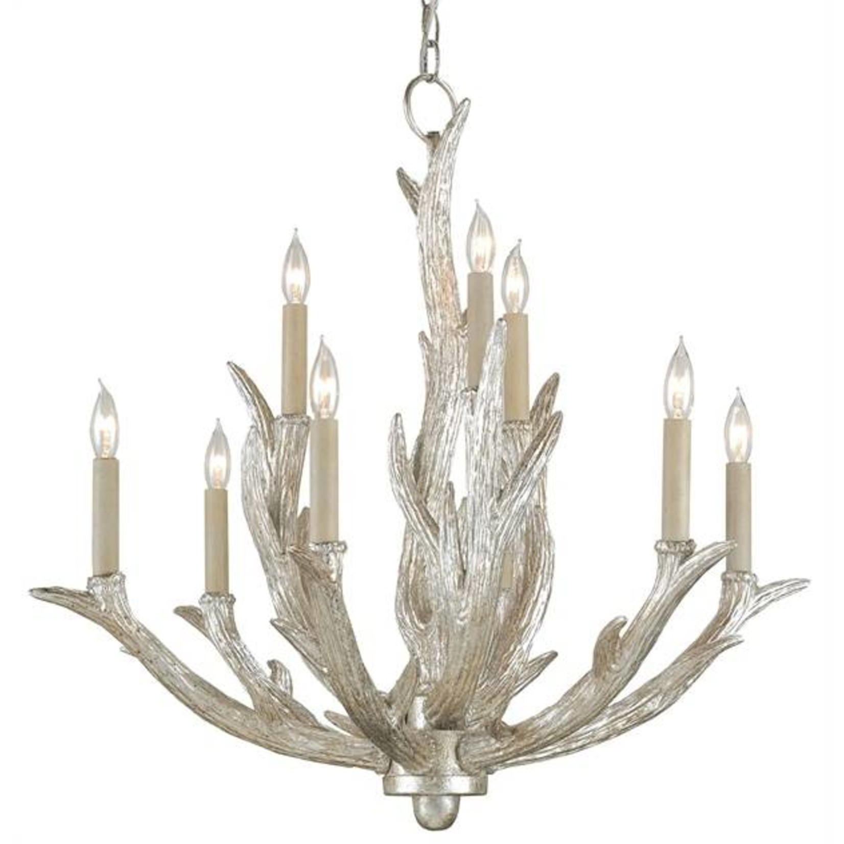 Currey and Company Haywood 9-Light Chandelier