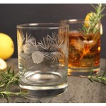 Icy Pine 14oz Double Old Fashioned Short Glass