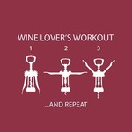 Wine Lover's Workout Serviettes