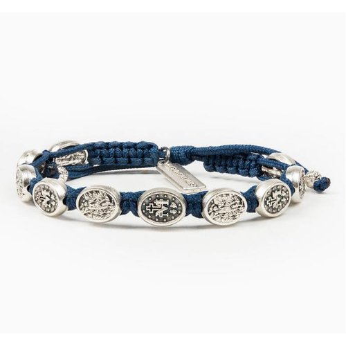 My Saint My Hero My Saint My Hero Protection Archangel M Bracelet Royal/Silver My Saint My Hero My Saint My Hero Protection Archangel M Bracelet Royal/Silver