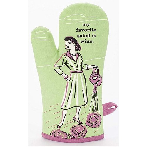 BLUE Q Blue Q My Favorite Salad Oven Mitt BLUE Q Blue Q My Favorite Salad Oven Mitt