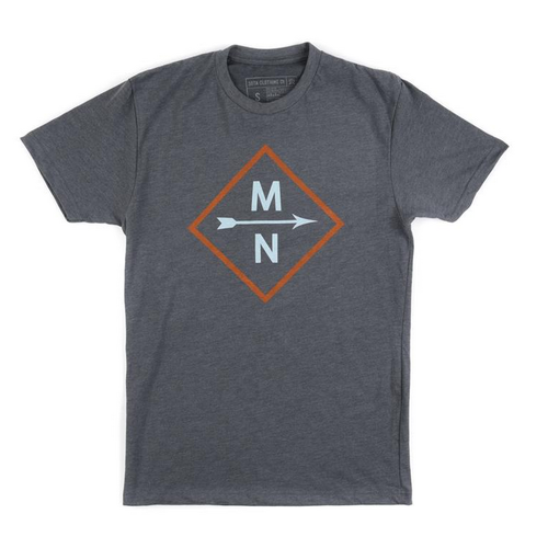 Sota Clothing Sota Lowerton Tee Char/Mnt/Ornge Sota Clothing Sota Lowerton Tee Char/Mnt/Ornge