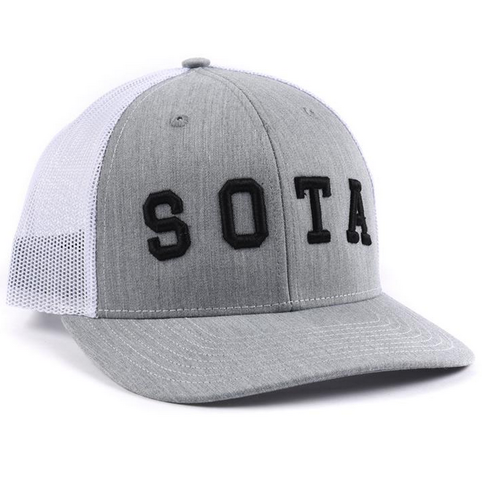Sota Clothing Sota Summit Snapback Gry/Wht/Blk Sota Clothing Sota Summit Snapback Gry/Wht/Blk