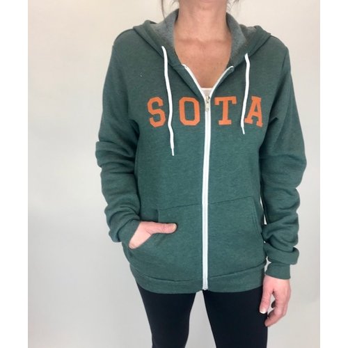 Sota Clothing Sota Union Zip For Grn/Ornge Sota Clothing Sota Union Zip For Grn/Ornge