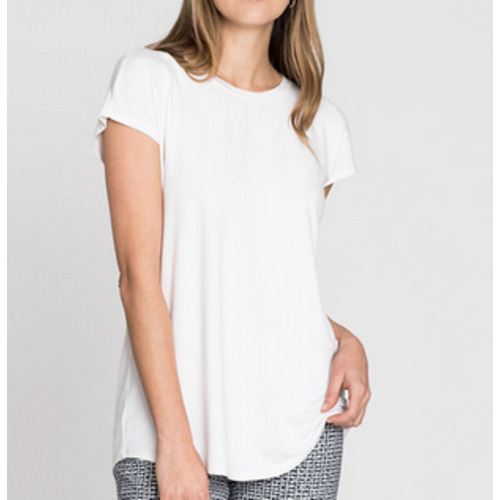 Nic & Zoe Ease Tee Paper White Nic & Zoe Ease Tee Paper White