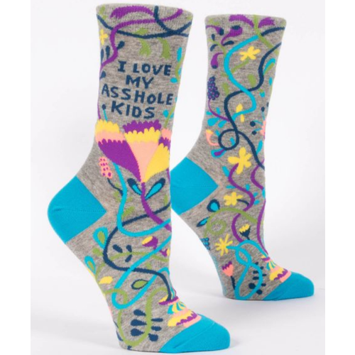 BLUE Q Blue Q Love My Asshole Kids Crew BLUE Q Blue Q Love My Asshole Kids Crew