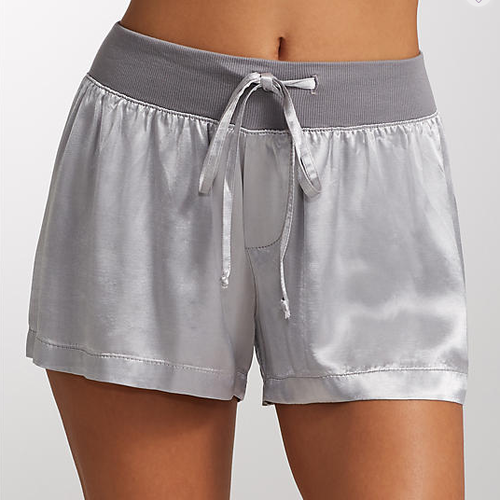 PJ Harlow PJ Harlow Mikel Satin Boxer Dark Silver PJ Harlow PJ Harlow Mikel Satin Boxer Dark Silver