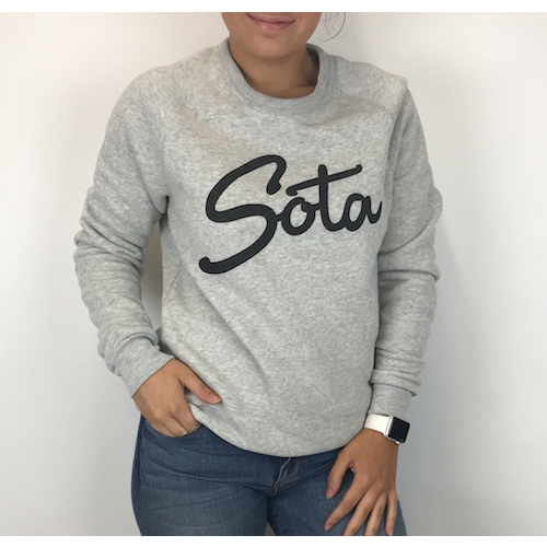 Sota Clothing Sota Steelton Crewneck Oatmeal/Blk Sota Clothing Sota Steelton Crewneck Oatmeal/Blk