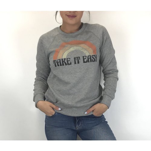 Others Follow Others Follow Take it Easy Crew Heather Grey Others Follow Others Follow Take it Easy Crew Heather Grey