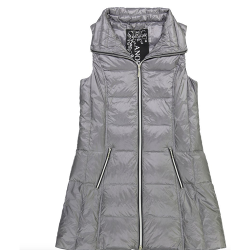 Anorak Gunmetal Puffer Vest Anorak Gunmetal Puffer Vest