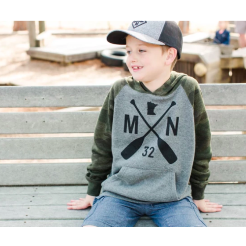 Sota Clothing Sota Cooper Camo Youth Hoodie Camo/Grey/Black Sota Clothing Sota Cooper Camo Youth Hoodie Camo/Grey/Black
