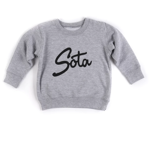 Sota Clothing Sota Powderhorn Todlr Crew Gry/Blk Sota Clothing Sota Powderhorn Todlr Crew Gry/Blk