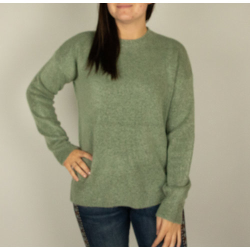 Mystree Mystree Loose Swtr Top Lt Green Mystree Mystree Loose Swtr Top Lt Green