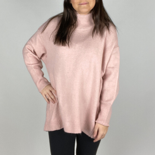 free people Free People Afterglow Mock Neck Pink free people Free People Afterglow Mock Neck Pink