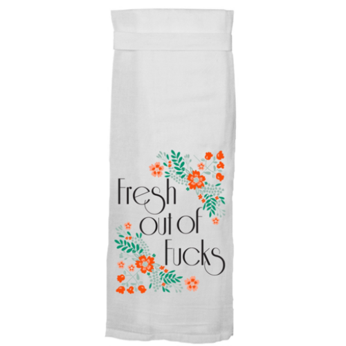 peach dish towels