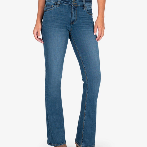 Kut Kut Natalie High Rise Boot Wide QUESTION WASH Kut Kut Natalie High Rise Boot Wide QUESTION WASH