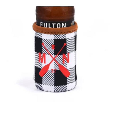 Sota Clothing Sota Clover Can Cooler Blk/Wht/Red Sota Clothing Sota Clover Can Cooler Blk/Wht/Red