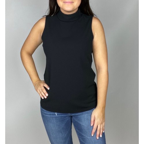 Nic & Zoe Easy One Mock Neck BLK ONYX Nic & Zoe Easy One Mock Neck BLK ONYX