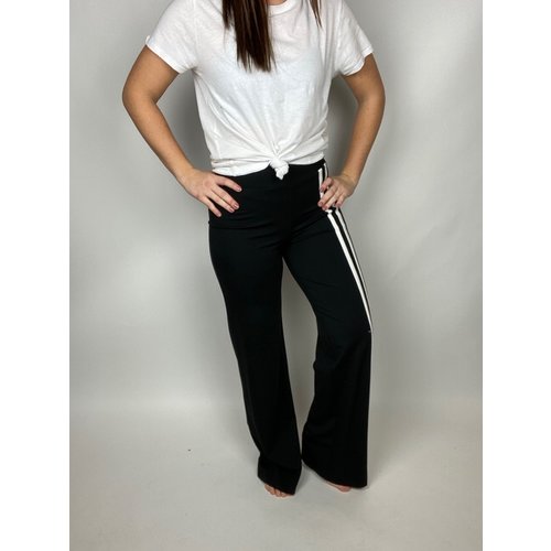 i love tyler madison I Love TM Sloane Wide Leg Blk/Wht i love tyler madison I Love TM Sloane Wide Leg Blk/Wht