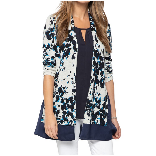 Nic & Zoe Positive Outlook Cardi Multi Nic & Zoe Positive Outlook Cardi Multi